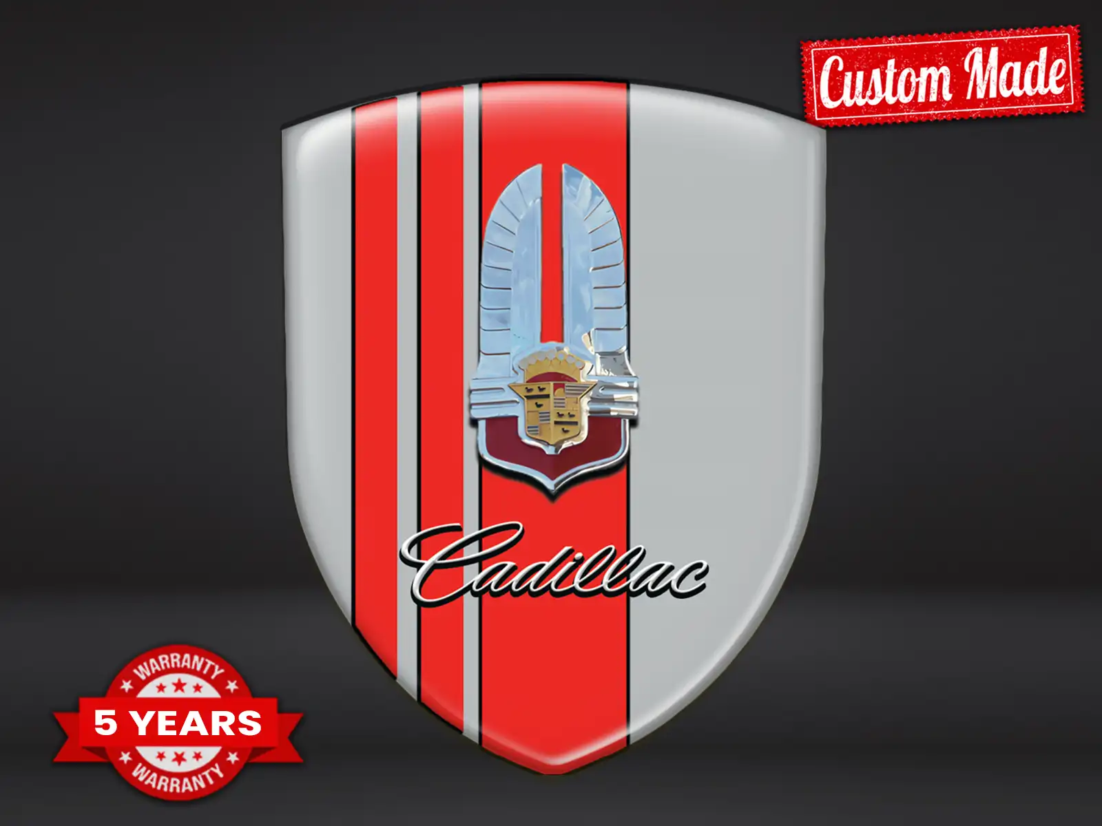 Cadillac Decalcomanie Auto Personalizzate Pro Max X Design ST
